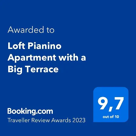 Appartement Loft Pianino With A Big Terrace *